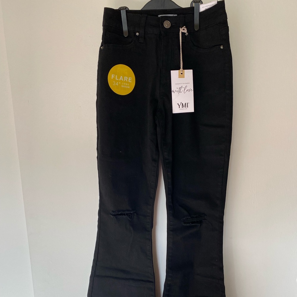 Black Bellbottoms